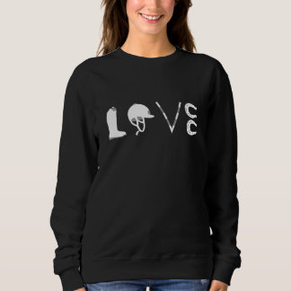 Sweatshirt Riding Love Horses Love Horse Dressage Horse