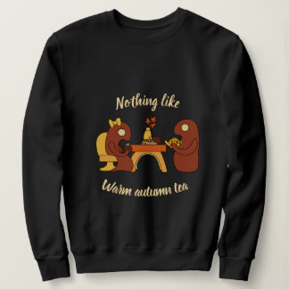Sweatshirt Rien de tel que les monstres de thé automnal chaud
