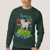 Sweatshirt Rien de tel qu'un CHEVAL (Devant)