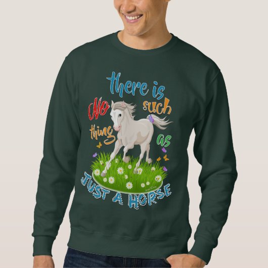 Sweatshirt Rien de tel qu'un CHEVAL (Devant)