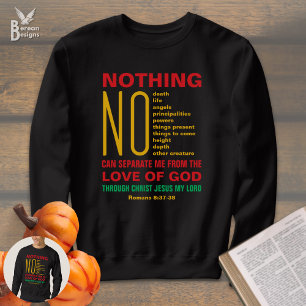 SWEATSHIRT RIEN NE PEUT ME SÉPARER DE L'AMOUR DE DIEU