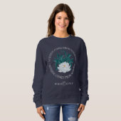 Sweatshirt Rien Ne Vient De Rien - Le Lotus Blanc (Devant entier)