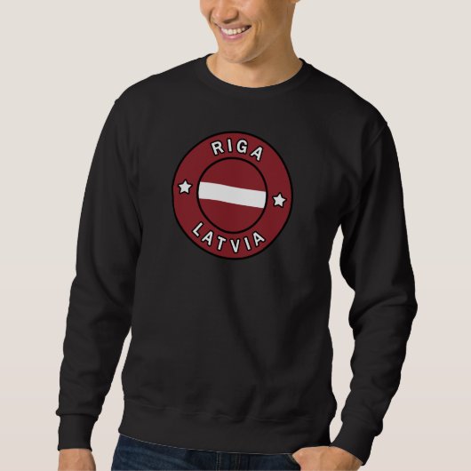Sweatshirt Riga Lettonie (Devant)