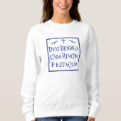 Sweatshirt Rincon de Dios bendiga (Devant)
