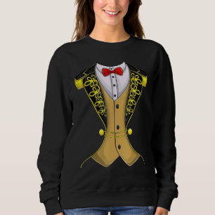 Sweatshirt Ringmaster Cirque Costume Showman Enfants Hommes F