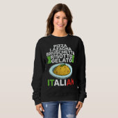 Sweatshirt Risotto Italy Cuisine Holidays 1 (Devant entier)