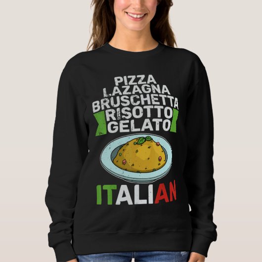 Sweatshirt Risotto Italy Cuisine Holidays 1 (Devant)