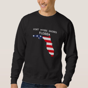 Sweatshirt Rives de Fort Myers Floride États-Unis État Amériq