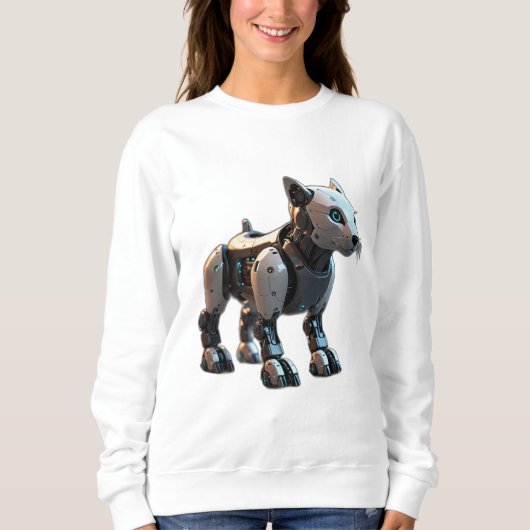 Sweatshirt robot chien (Devant)