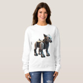 Sweatshirt robot chien (Devant entier)