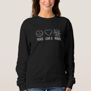 Sweatshirt Robotique Amour Intelligence Artificielle Ai Robo