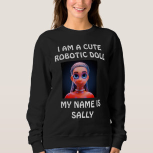 Sweatshirt robotique des femmes noires