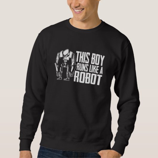 Sweatshirt Robots Boy  Artificial Intelligence Ai Robotics (Devant)