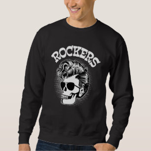 Sweatshirt Roche Rocheuse Vêtements Crâne Psychobilly Rocher 