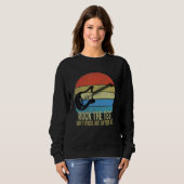 Sweatshirt Rocher Le Test Point Stress Test Day Test Test Day (Devant entier)