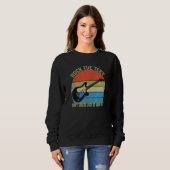 Sweatshirt Rocher Le Test Point Stress Test Day Test Test Day (Devant entier)