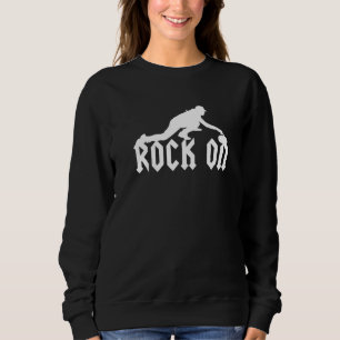 Sweatshirt Rocher Sur Curling Curler Pierres Balayage Balayag