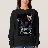 Sweatshirt Rock Chick (Devant)