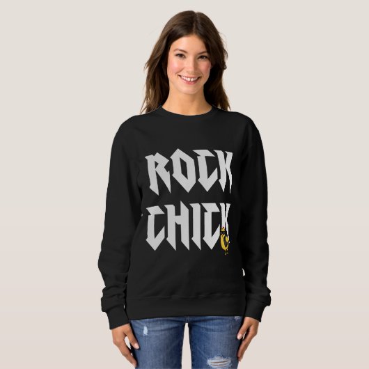 Sweatshirt Rock Chick (Devant entier)