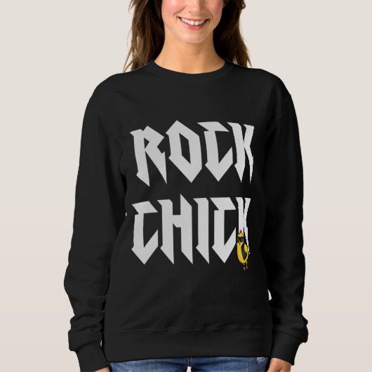 Sweatshirt Rock Chick (Devant)