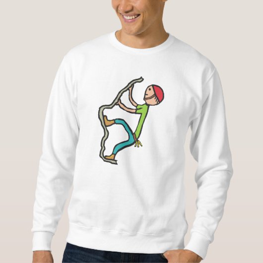 Sweatshirt Rock Climbing (Devant)