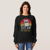 Sweatshirt Rock Le Test Enseignant Jour De Test Pas De Prob L (Devant entier)