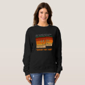 Sweatshirt Rock Whisperer Stone Collecting Geology Student Te (Devant entier)