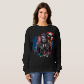 Sweatshirt Rocker Vampire (Devant entier)