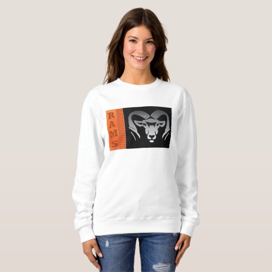 Sweatshirt Rockford Rams #7 (Devant entier)