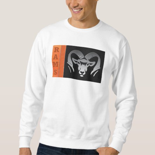 Sweatshirt Rockford Rams #7 (Devant)