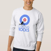 Sweatshirt Rocks de curling (Devant)