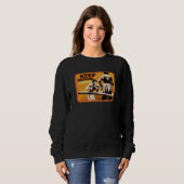 Sweatshirt Rocky Keep Moving Forward Apollo Fight (Devant entier)