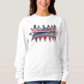 Sweatshirt roe your vote (femmes votant uniquement sur l'imag