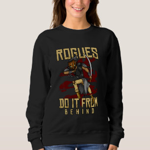 Sweatshirt Rogues Le Faire De Derrière Tabletop Jeu Rôle Rpg
