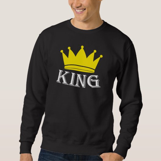 Sweatshirt Roi Couronne (Devant)