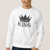 Sweatshirt Roi de couronne (Devant)