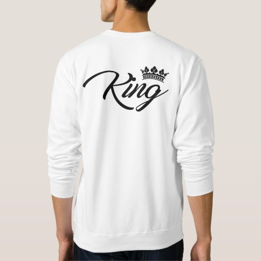 Sweatshirt Roi et reine (Dos)