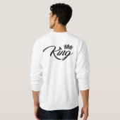 Sweatshirt Roi et reine (Dos entier)