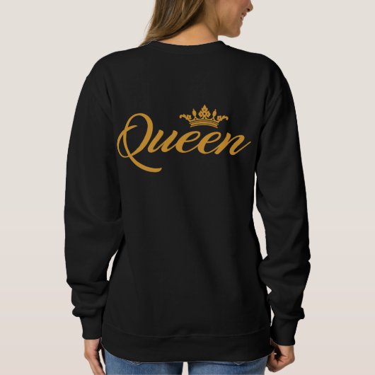 Sweatshirt Roi et reine (Dos)