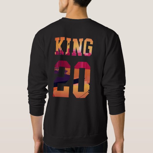 Sweatshirt Roi et reine 01 (Dos)