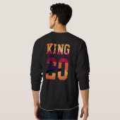 Sweatshirt Roi et reine 01 (Dos entier)