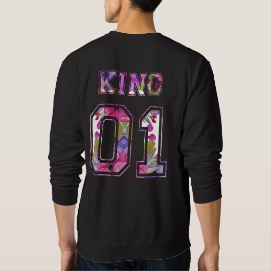 Sweatshirt Roi et reine 01 (Dos)