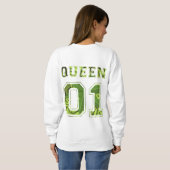Sweatshirt Roi et reine 01 (Dos entier)