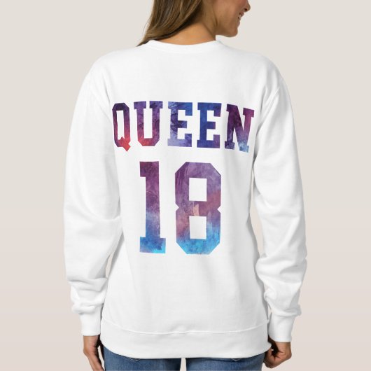 Sweatshirt Roi et reine 01 (Dos)
