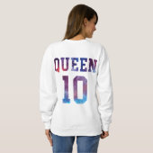 Sweatshirt Roi et reine 01 (Dos entier)