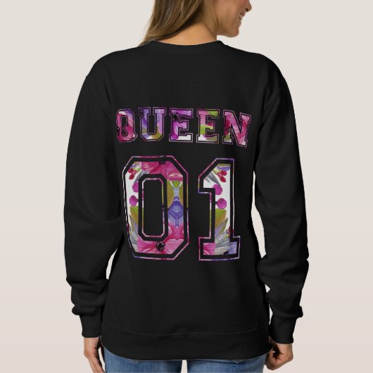 Sweatshirt Roi et reine 01 (Dos)
