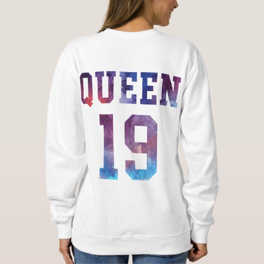 Sweatshirt Roi et reine 01 (Dos)
