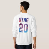 Sweatshirt Roi et reine 01 (Dos entier)