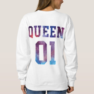 Sweatshirt Roi et reine 01