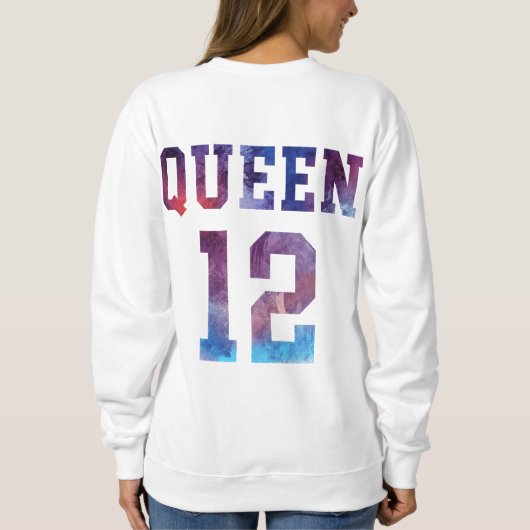 Sweatshirt Roi et reine 01 (Dos)